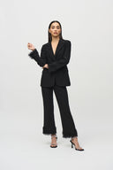 Joseph Ribkoff Black Straight Blazer Style 244194