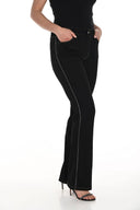 FRANK LYMAN BLACK DENIM PANTS STYLE 244687U