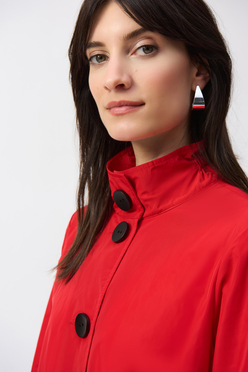 Joseph Ribkoff Radiant Red Trapeze Jacket Style 251018