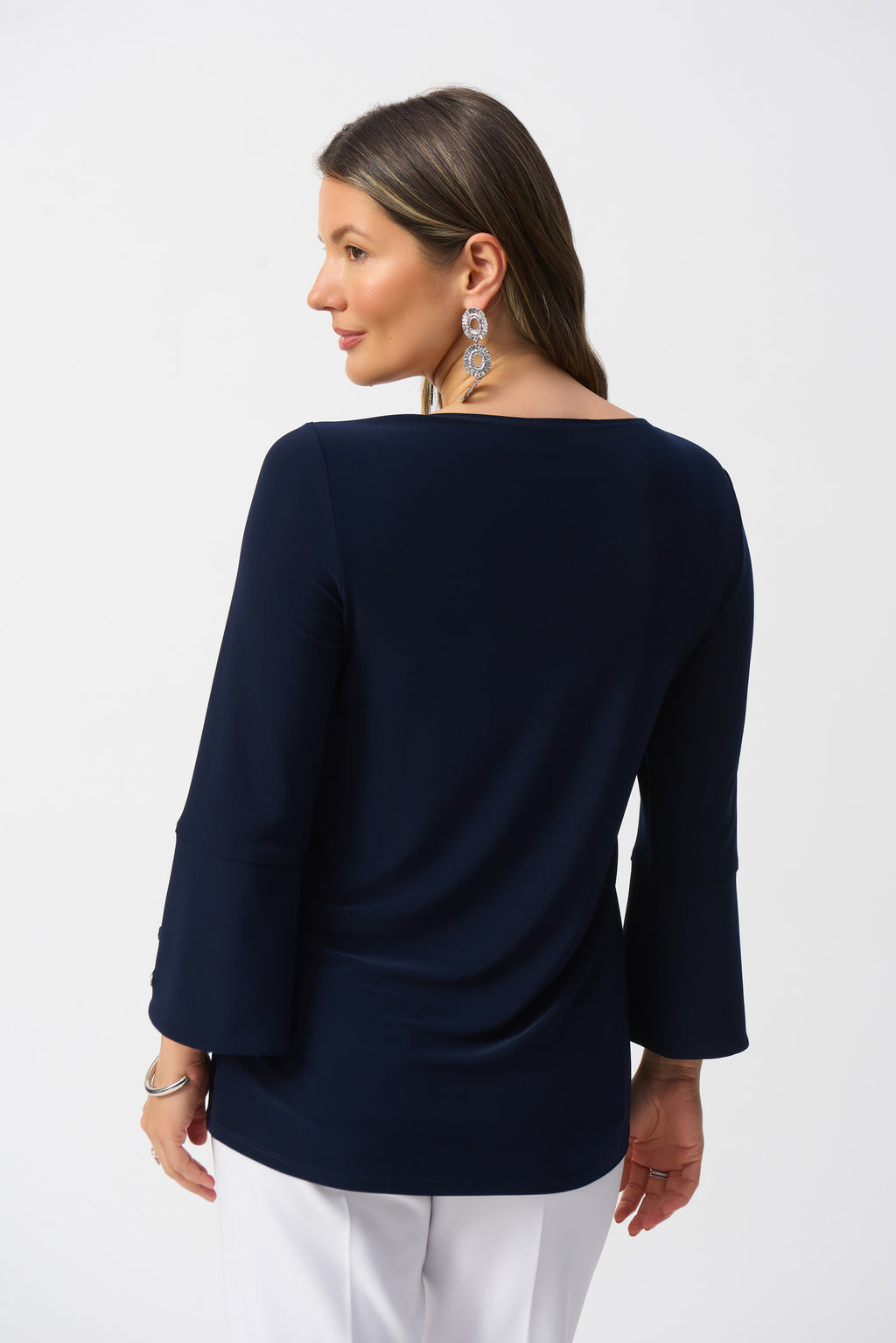 Joseph Ribkoff Midnight Blue Fit and Flare Tunic Style 251141