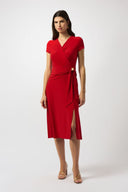 Joseph Ribkoff Flowy Wrap Dress Style 251250