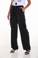 Frank Lyman Black Cargo Pants Style 251538