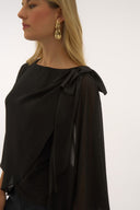 Joseph Ribkoff Silky Knit Poncho Top Style 251739