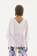 Joseph Ribkoff Silky Knit Poncho Top Style 251739