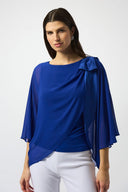 Joseph Ribkoff Silky Knit Poncho Top Style 251739