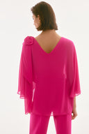 Joseph Ribkoff Silky Knit Poncho Top Style 251739