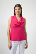 Joseph Ribkoff Straight Cowl Neck Top Style 252061