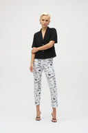 Joseph Ribkoff Millennium Print Straight Leg Pants Style 252233