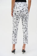 Joseph Ribkoff Millennium Print Straight Leg Pants Style 252233