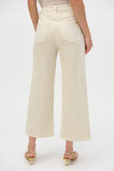 Joseph Ribkoff Greige Stretch Culotte Jeans Style 252914