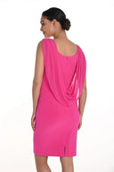 Frank Lyman Bright Pink Sleeveless Dress Style 258005