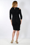 Frank Lyman Black Knit Dress Style 233364