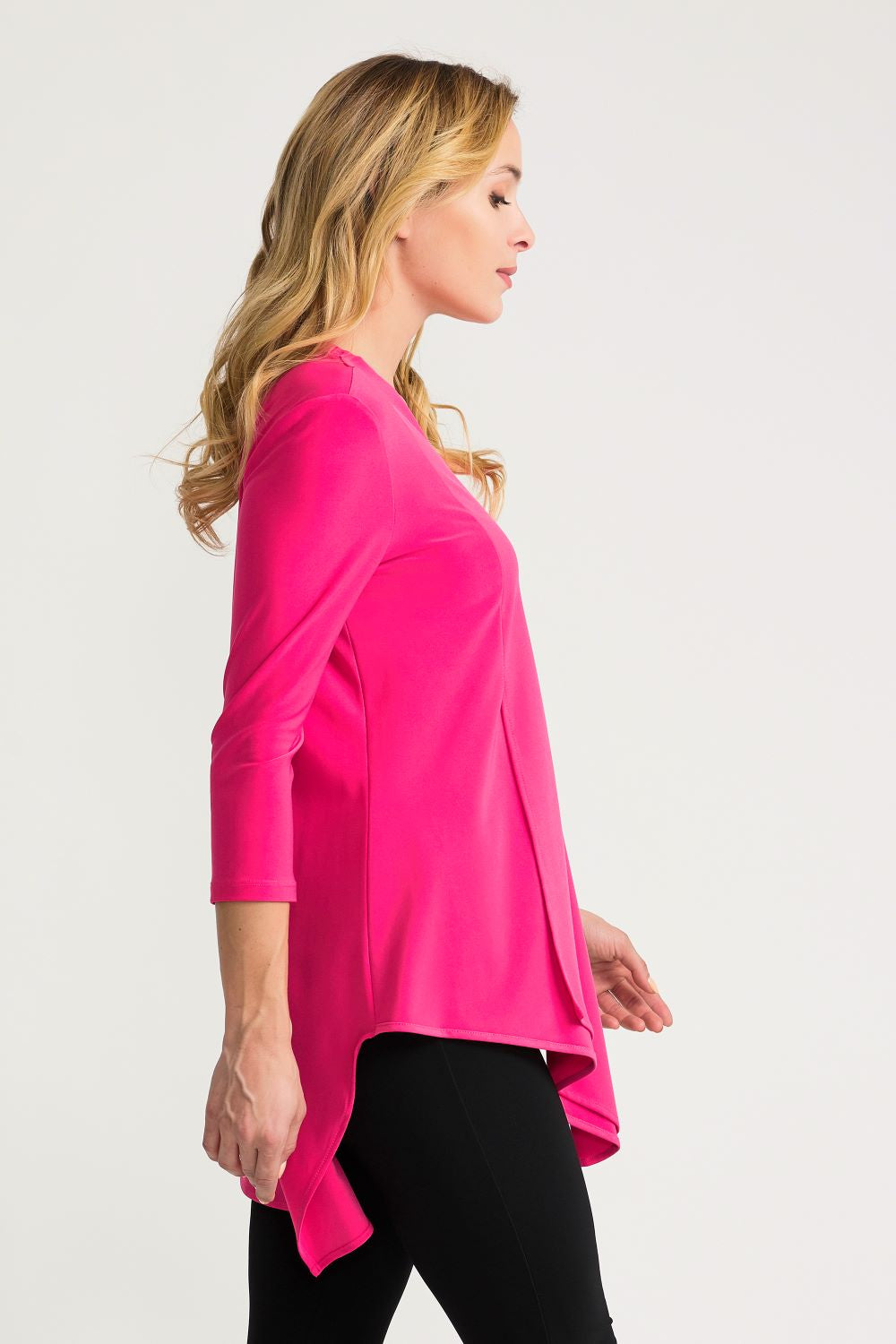 Joseph Ribkoff Hyper Pink Top Style 161066