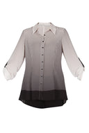 Joseph Ribkoff White-Black Blouse Style 173624