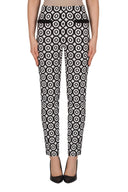 Joseph Ribkoff Black-White Pant Style 182528