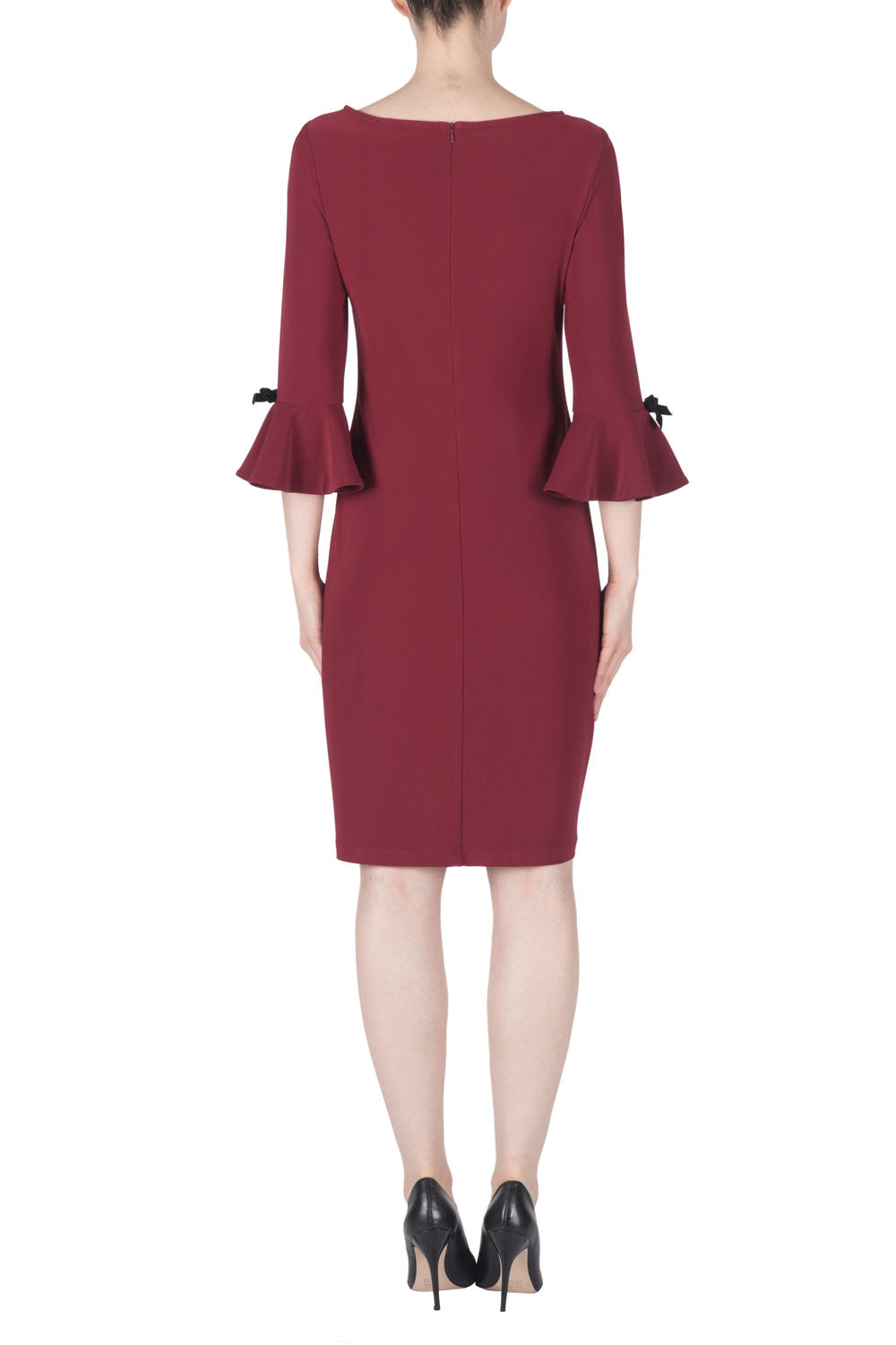 Joseph Ribkoff Cranberry Dress Style 183039