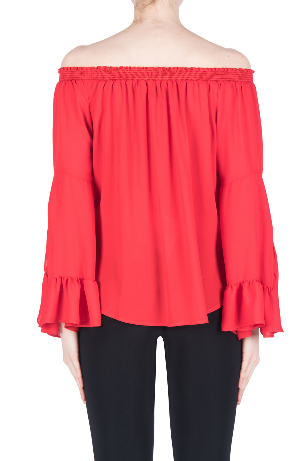 Joseph Ribkoff Lipstick Red Top Style 183279