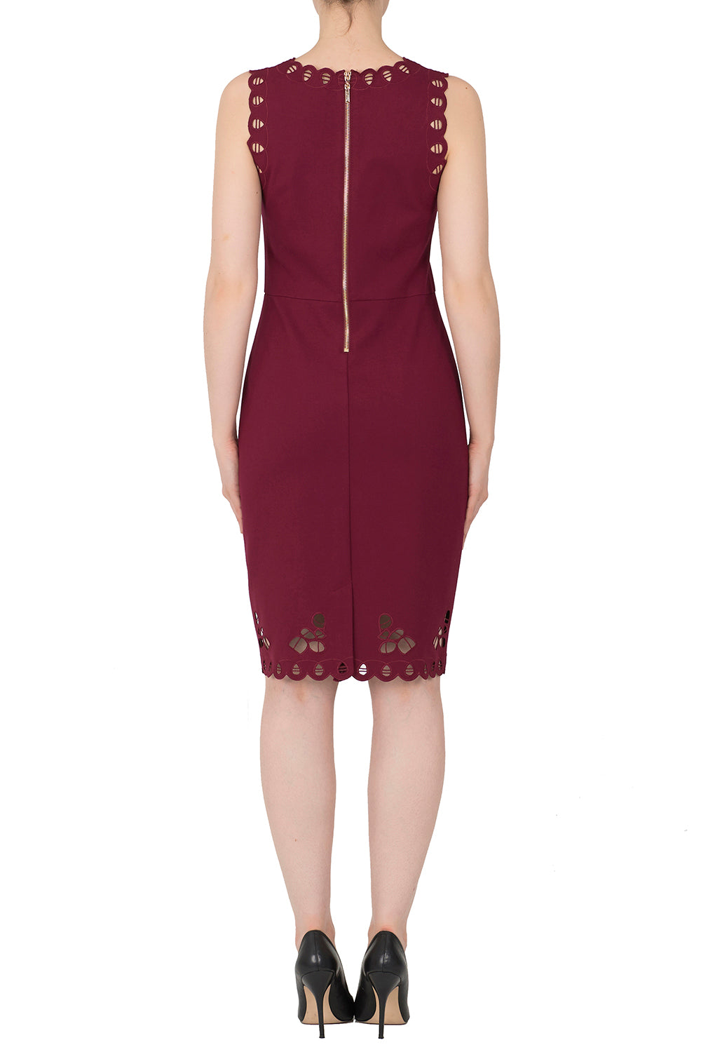 Joseph Ribkoff Cranberry Dress Style 183339