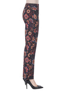 Joseph Ribkoff Black-Multi Pant Style 183958