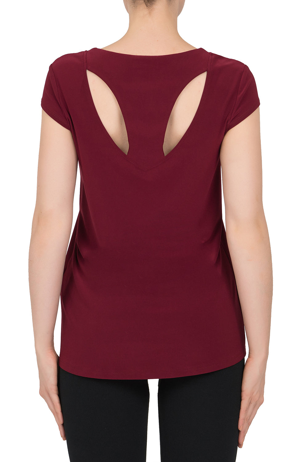 Joseph Ribkoff Cranberry Top Style 184126