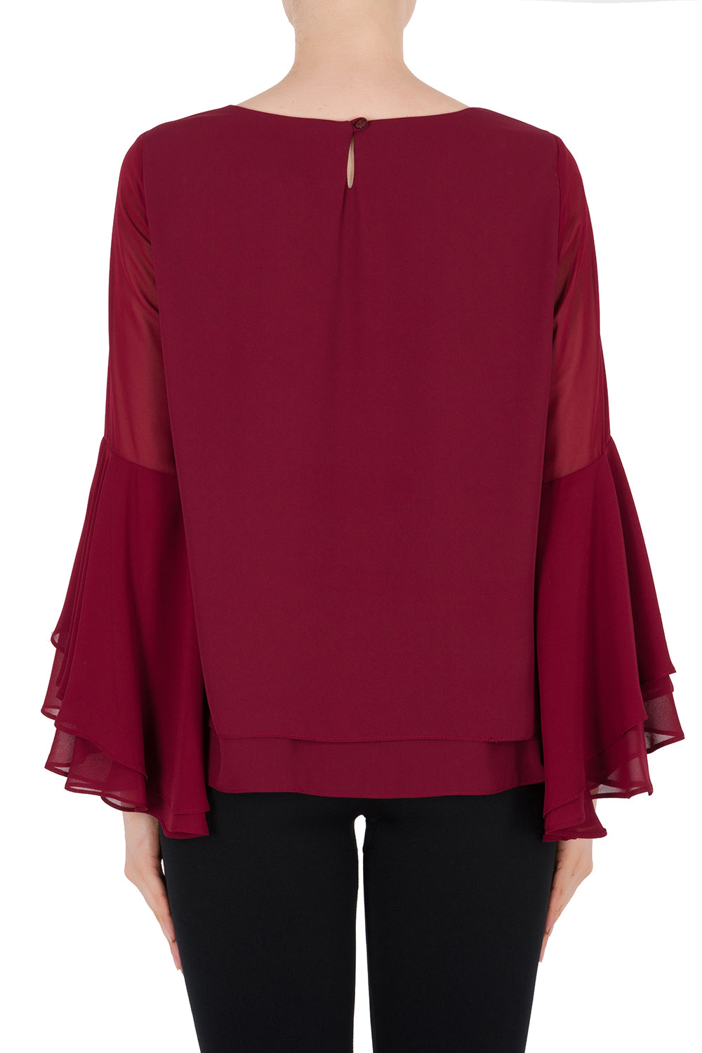 Joseph Ribkoff Cranberry Top Style 184250