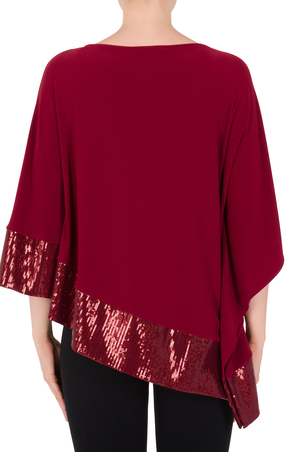 Joseph Ribkoff Cranberry Top Style 184416