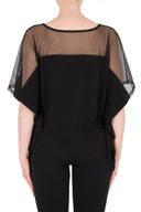 Joseph Ribkoff Black-Black Top Style 184421