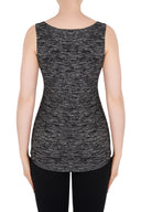 Joseph Ribkoff Black-Grey Two Pieces Top Style 184817