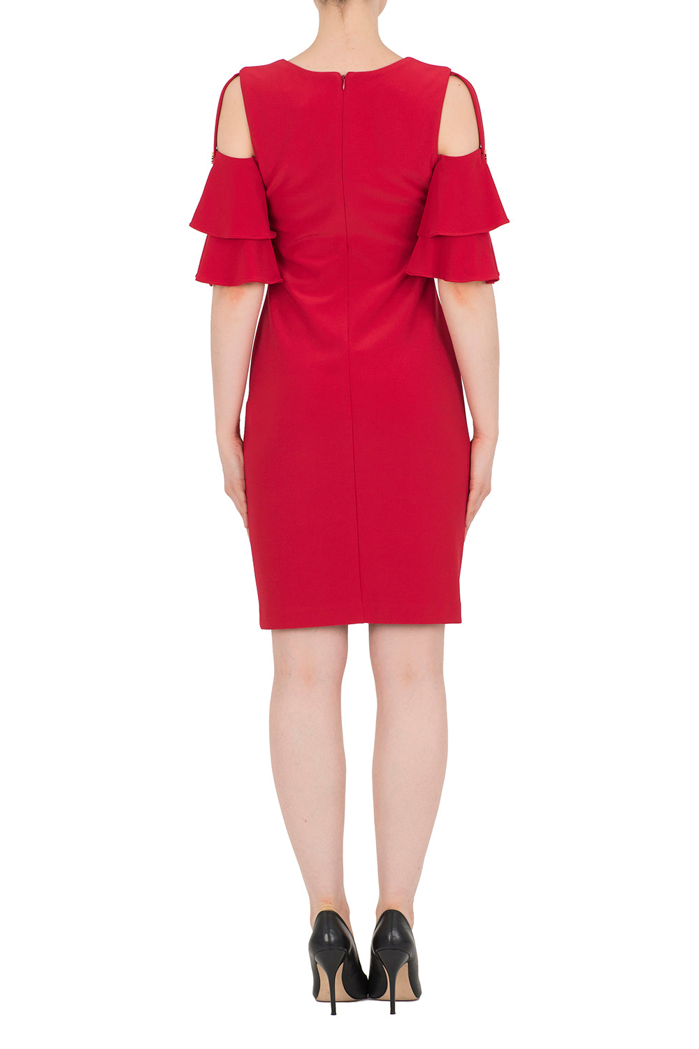 Joseph Ribkoff Red Dress Style 191042