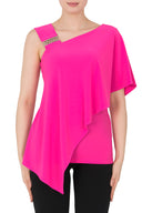 Joseph Ribkoff Neon Pink Tunic Style 191084