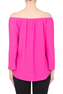 Joseph Ribkoff Neon Pink Top Style 191132