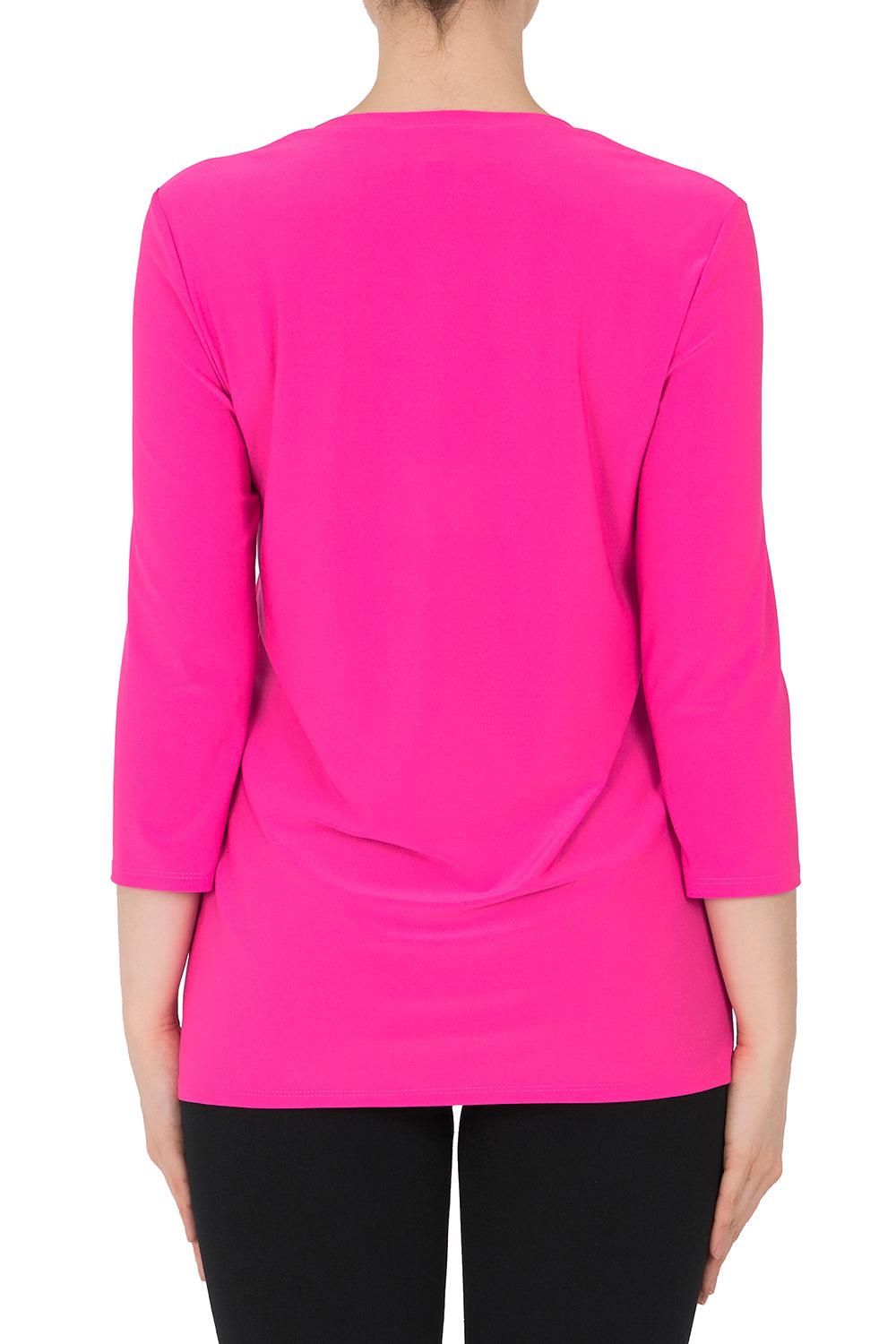 Joseph Ribkoff Neon Pink Top Style 191153