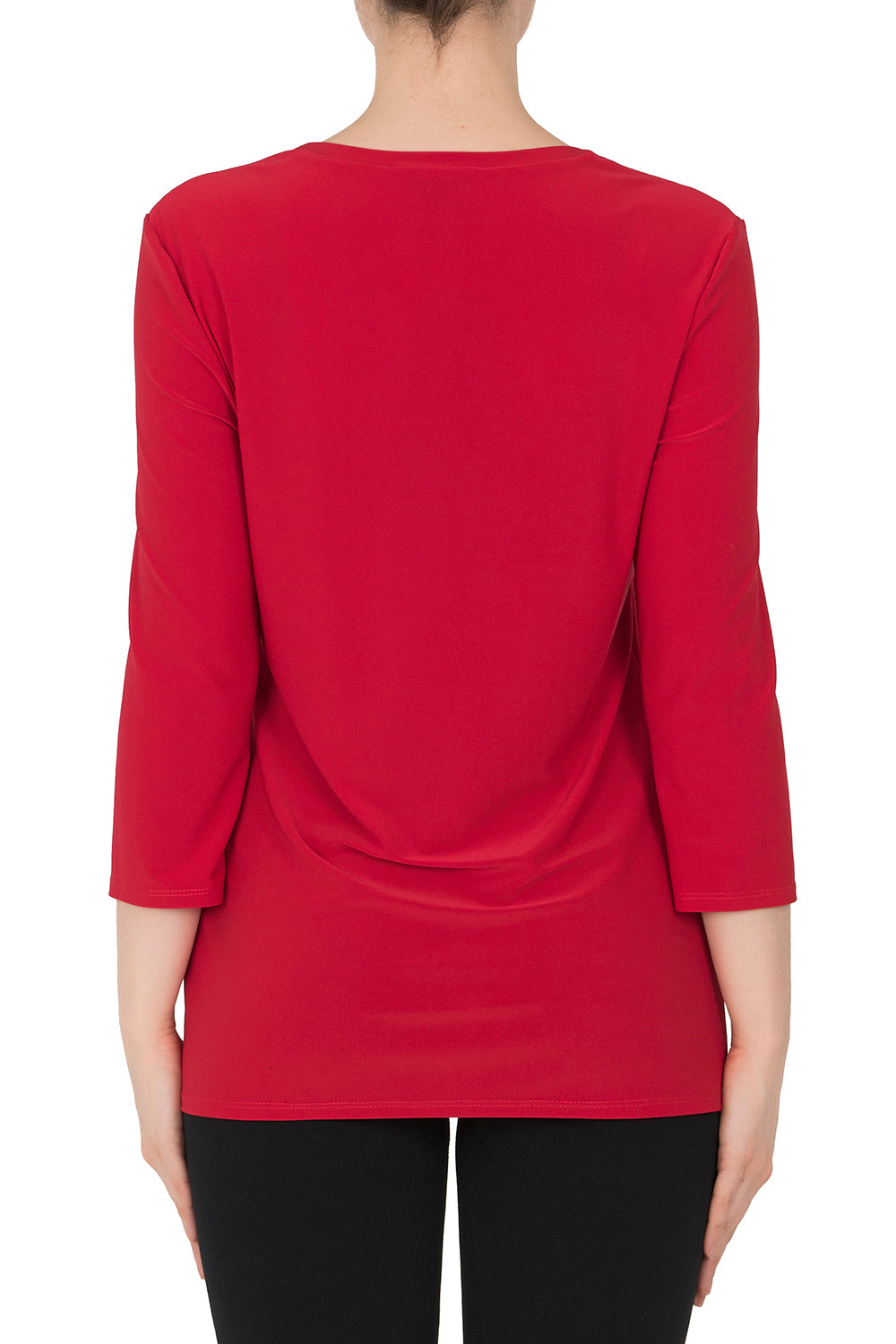 Joseph Ribkoff Lipstick Red Top Style 191153