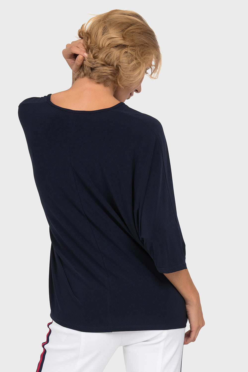 Joseph Ribkoff Navy Top Style 192126