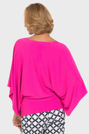 Joseph Ribkoff Neon Pink Top Style 192134