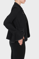 Joseph Ribkoff Black-Black Jacket Style 192378