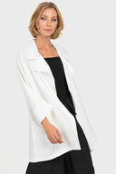 Joseph Ribkoff White Jacket Style 192434