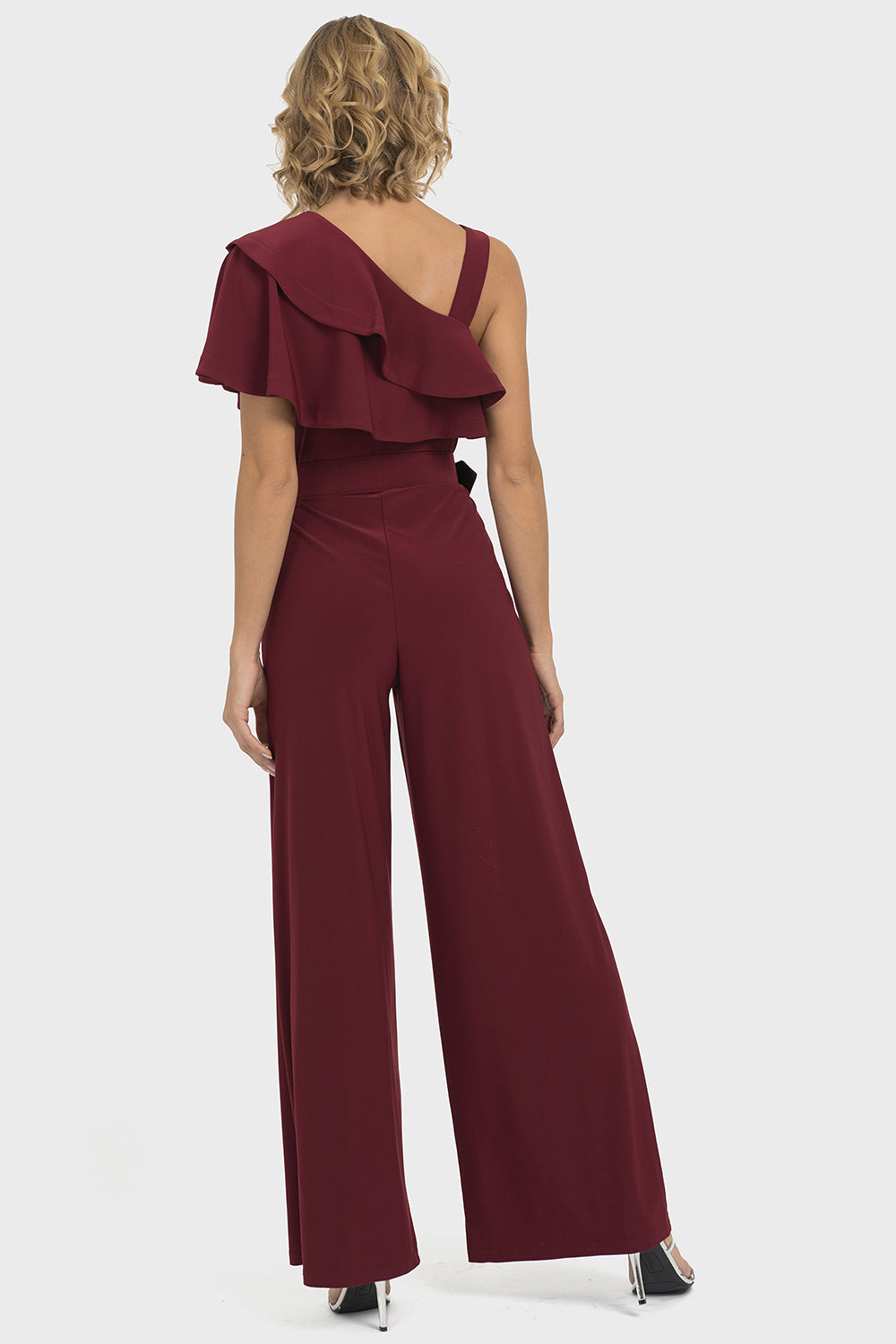 Joseph Ribkoff Imperial Red Jumpsuit Style 193054