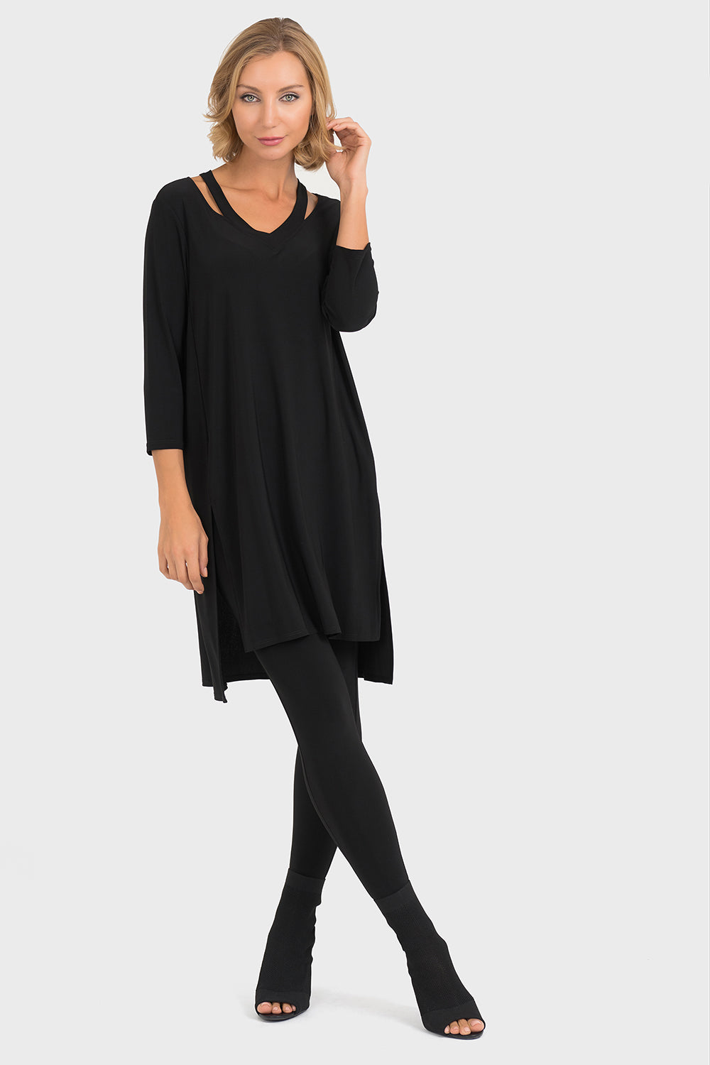 Joseph Ribkoff Black Tunic Style 193070