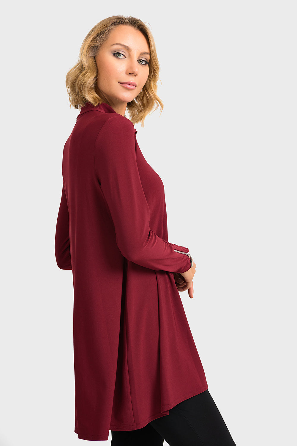 Joseph Ribkoff Imperial Red Tunic Style 193089