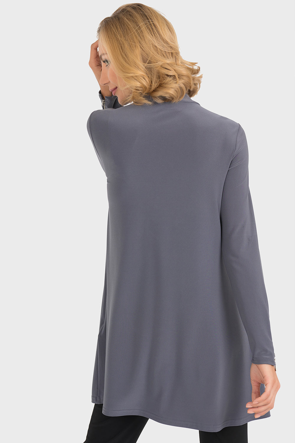 Joseph Ribkoff Smokey Grey Tunic Style 193089