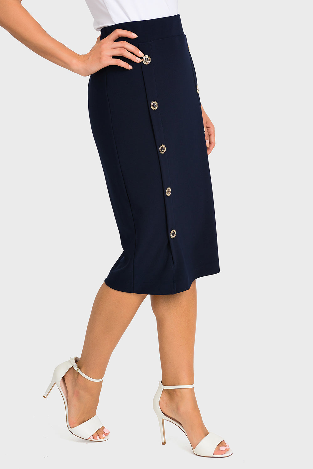 Joseph Ribkoff Midnight Blue Skirt Style 193090