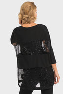 Joseph Ribkoff Black Tunic Style 193319