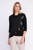 Joseph Ribkoff Black Tunic Style 201125