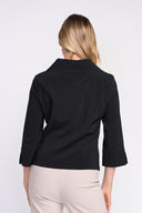 Joseph Ribkoff Black Blouse Style 203295