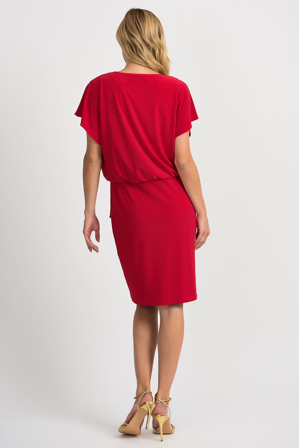 Joseph Ribkoff Lipstick Red Dress Style 201147