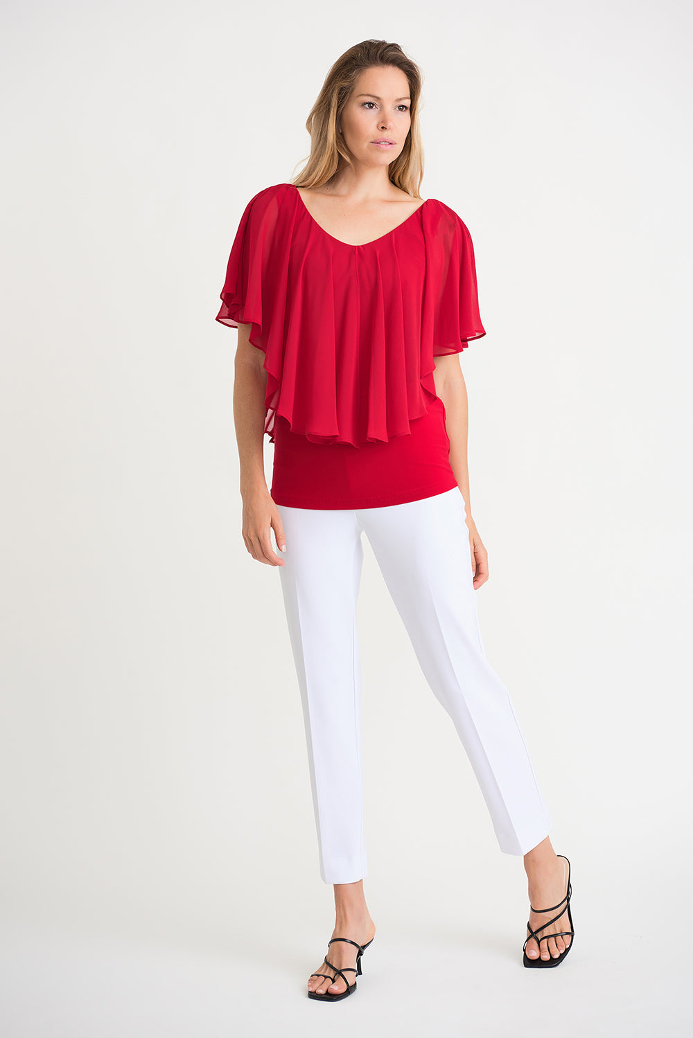 Joseph Ribkoff Red Top Style 201158