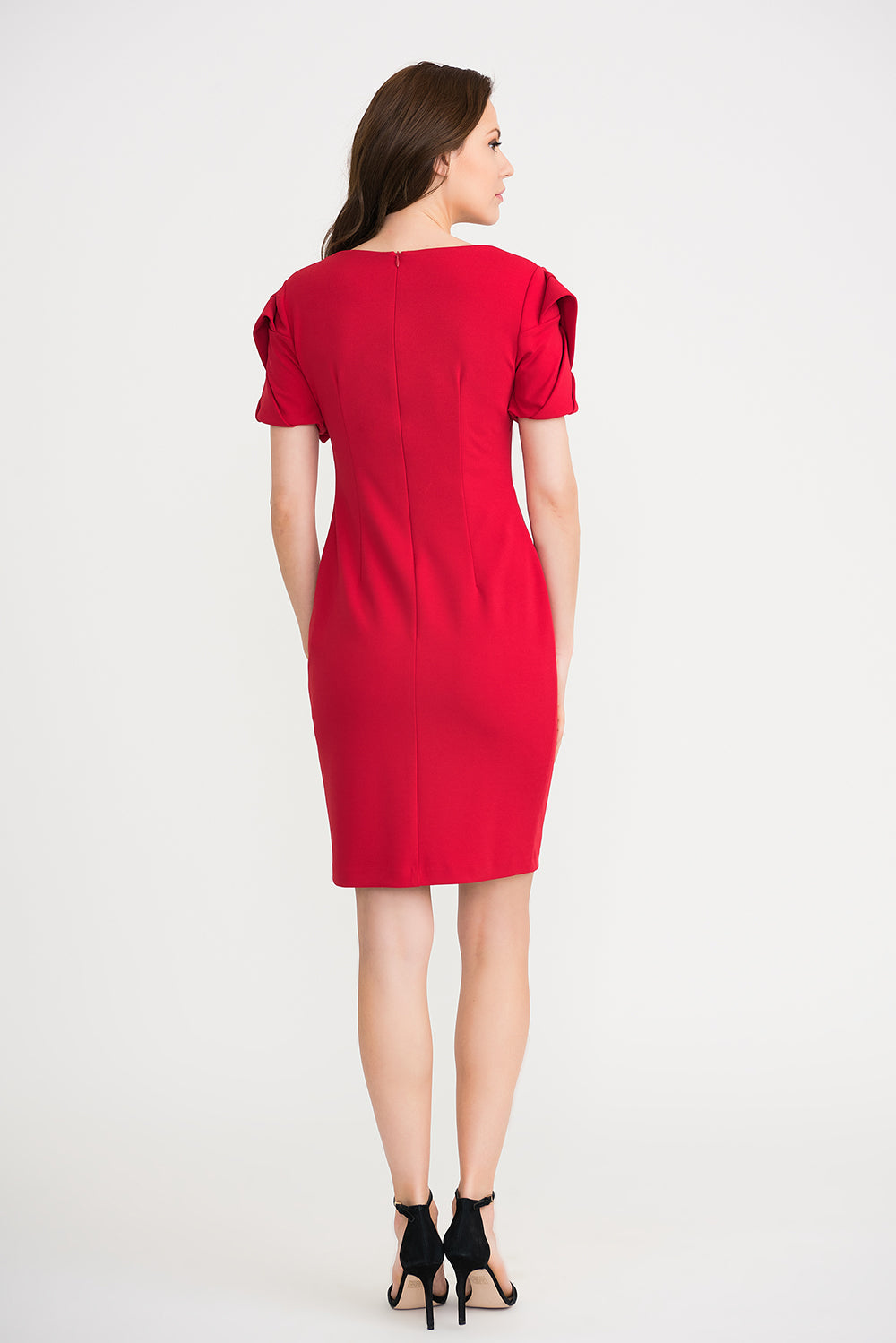 Joseph Ribkoff Lipstick Red Dress Style 201228