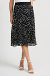 Joseph Ribkoff Black-Vanilla Skirt Style 201255