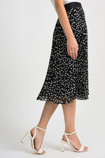 Joseph Ribkoff Black-Vanilla Skirt Style 201255